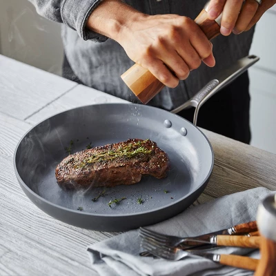 GreenPan Paris 12" Aluminum Open Fry Pan 2 GreenPan Paris 12" Aluminum Open Fry Pan - Image 2