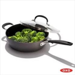 OXO 3qt Non-Stick Chef's Pan With Lid And Helper Handle Black 9 OXO 3qt Non-Stick Chef's Pan With Lid And Helper Handle Black -Cookware Specialty Store GUEST 0e4ed462 cf29 4705 9a87 b8b18d141e28
