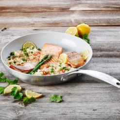 Greenpan Venice Pro Tri-Ply Stainless Steel Ceramic Non Stick 12" Frypan Vibrant Silver -Cookware Specialty Store GUEST 11ca0eb8 f9d6 40be 8525 f681d55b3db5