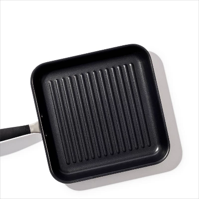 OXO 11" Non-Stick Square Grill Pan Black 2 OXO 11" Non-Stick Square Grill Pan Black - Image 2