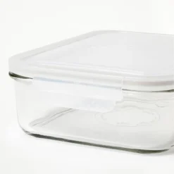 6pc (Set Of 3) Glass Food Storage Container Set Clear - Figmint™ -Cookware Specialty Store GUEST 15c0d5f2 e71a 4e29 8438 fecde7b398c4