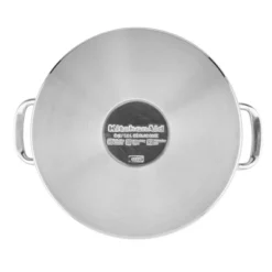 KitchenAid 3-Ply Base Stainless Steel 8qt Stockpot With Lid -Cookware Specialty Store GUEST 19267ab2 8274 4918 8f04 39f4eeb57eaa