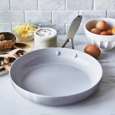 Greenpan Venice Pro Tri-Ply Stainless Steel Ceramic Non Stick 11" Frypan Vibrant Silver 2 Greenpan Venice Pro Tri-Ply Stainless Steel Ceramic Non Stick 11" Frypan Vibrant Silver - Image 2