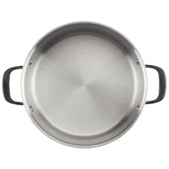 KitchenAid 5-Ply Clad Stainless Steel 8qt Stockpot With Lid -Cookware Specialty Store GUEST 1edd6a8d 06b3 46da 887a 56cbf71dd927