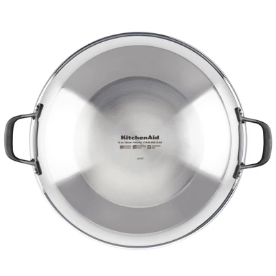 KitchenAid 5-Ply Clad Stainless Steel 15" Wok 9 KitchenAid 5-Ply Clad Stainless Steel 15" Wok - Image 9