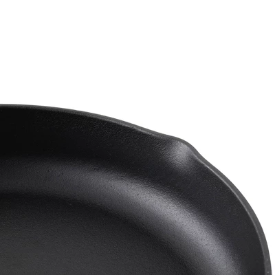 KitchenAid Cast Iron 12" Open Frying Pan Pre-Seasoned 2 KitchenAid Cast Iron 12" Open Frying Pan Pre-Seasoned - Image 2