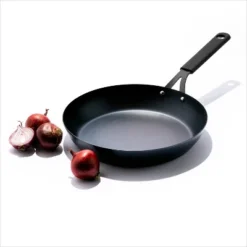 OXO 12" Steel Open Frypan With Silicone Sleeve Black -Cookware Specialty Store GUEST 3153e879 e019 4daa a448 28dfaddcc821