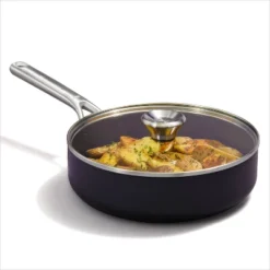 OXO 9.5" Ceramic Pro Non-Stick Skillet With Lid Gray -Cookware Specialty Store GUEST 3793fc55 908e 4333 b875 5540f492a8f9