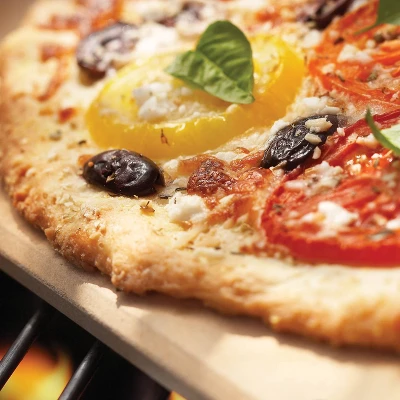 14"x16" Pizza Grill Stone Beige - Outset 1 14"x16" Pizza Grill Stone Beige - Outset