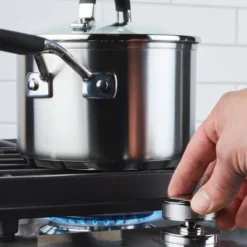 KitchenAid 2qt Stainless Steel Saucepan With Measuring Marks Light Silver -Cookware Specialty Store GUEST 4d9743bb d38b 4be0 ac49 1696e44b6e27