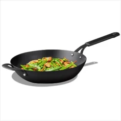 OXO 12" Steel Open Wok With Silicone Sleeve Black -Cookware Specialty Store GUEST 52e558a1 3fbe 4392 be40 a4ec026c4883