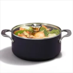 OXO 9.5" Ceramic Pro Non-Stick Casserole With Lid Gray -Cookware Specialty Store GUEST 532535e3 d484 4d10 86c0 2767c39853bd