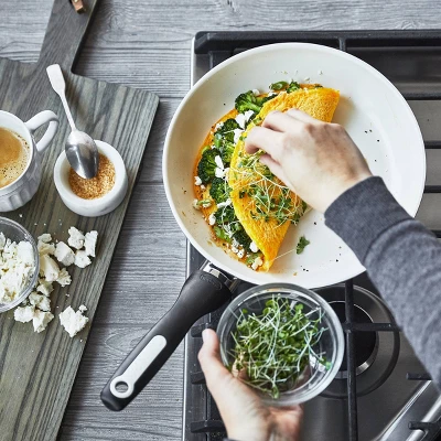 GreenPan Rio 10" Ceramic Non-Stick Frying Pan Black 5 GreenPan Rio 10" Ceramic Non-Stick Frying Pan Black - Image 5