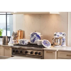 Cuisinart Caskata 16qt Enamel On Steel Stockpot With Cover - Blue Lobster -Cookware Specialty Store GUEST 5e318366 d2d1 45bc 9fb4 51a4df968eb0