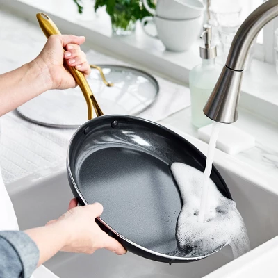 GreenPan Studio 12" Covered Frypan - Black 4 GreenPan Studio 12" Covered Frypan - Black - Image 4