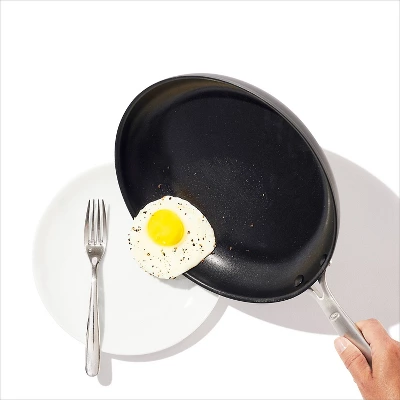 OXO 10" Non-Stick Pro Open Frypan Black 2 OXO 10" Non-Stick Pro Open Frypan Black - Image 2