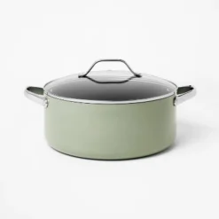 8qt Nonstick Ceramic Coated Aluminum Wide Stock Pot - Figmint™ -Cookware Specialty Store GUEST 6635196c 0b83 4a2c 8114 54fbd197bddf