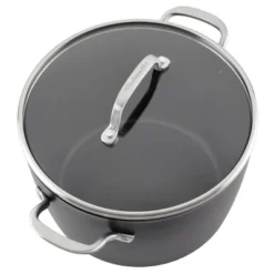 KitchenAid Hard-Anodized Induction 8qt Nonstick Stockpot With Lid -Cookware Specialty Store GUEST 66a2dddd 5676 43d1 b477 ed34565fcdf9