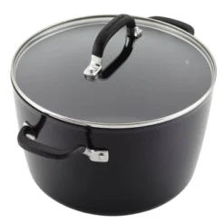 KitchenAid 8qt Hard Anodized Stock Pot Black -Cookware Specialty Store GUEST 6b860760 4bd7 4964 a1ae 6410eeb43a85