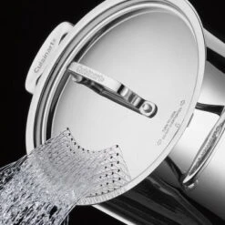 Cuisinart Classic 5.75qt Stainless Steel Pasta Pot With Straining Cover - 83665S-22