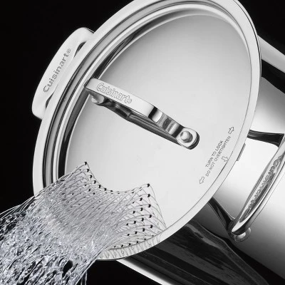 Cuisinart Classic 5.75qt Stainless Steel Pasta Pot With Straining Cover - 83665S-22 1 Cuisinart Classic 5.75qt Stainless Steel Pasta Pot With Straining Cover - 83665S-22