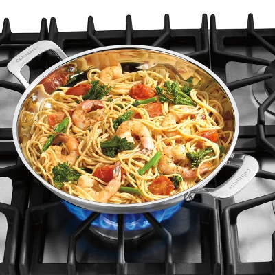 Cuisinart Classic 12" Stainless Steel Everyday Pan With Cover - 8325-30D 1 Cuisinart Classic 12" Stainless Steel Everyday Pan With Cover - 8325-30D