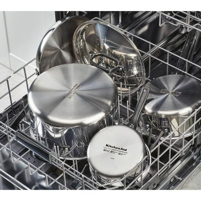 KitchenAid 5-Ply Clad Stainless Steel 8.25" Nonstick Frying Pan 8 KitchenAid 5-Ply Clad Stainless Steel 8.25" Nonstick Frying Pan - Image 8