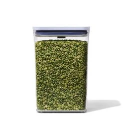 OXO POP 2.7qt Plastic Rectangle Airtight Food Storage Container White -Cookware Specialty Store GUEST 90045f22 407b 4069 a549 926c03cc24bd