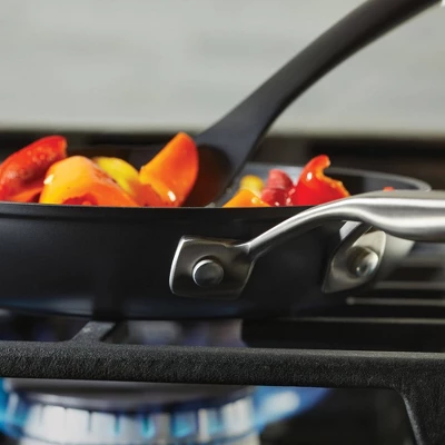 KitchenAid Hard Anodized Induction 2pk Open Frying Pans 8.25" & 10" 2 KitchenAid Hard Anodized Induction 2pk Open Frying Pans 8.25" & 10" - Image 2