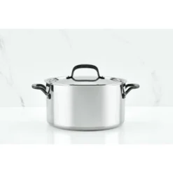 KitchenAid 5-Ply Clad Stainless Steel 8qt Stockpot With Lid