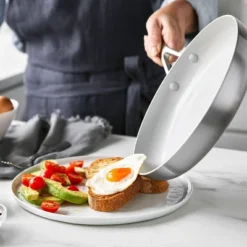 Greenpan Venice Pro Tri-Ply Stainless Steel Ceramic Non Stick 12" Frypan Vibrant Silver -Cookware Specialty Store GUEST b4f86be8 dbe6 4d8d 9f19 080ac347e93c