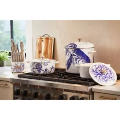 Cuisinart Caskata 16qt Enamel On Steel Stockpot With Cover - Blue Lobster -Cookware Specialty Store GUEST b9d8f4ba ebfd 482b abb9 75531569d1cf