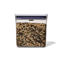 OXO POP 1.2qt Plastic Slim Rectangle Airtight Food Storage Container White -Cookware Specialty Store GUEST becfd248 4ac6 448f b5bd 28904a11994a