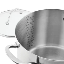 KitchenAid 3-Ply Base Stainless Steel 8qt Stockpot With Lid -Cookware Specialty Store GUEST c1ea8ace 86ee 4b62 8453 78c6cd74b2e0