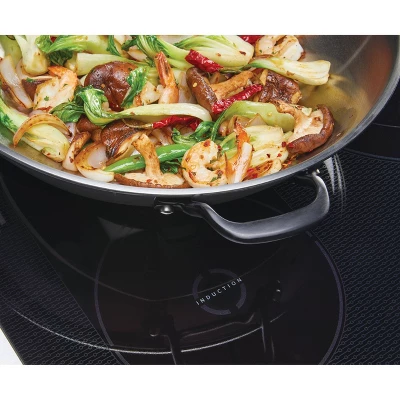 KitchenAid 5-Ply Clad Stainless Steel 15" Wok 2 KitchenAid 5-Ply Clad Stainless Steel 15" Wok - Image 2