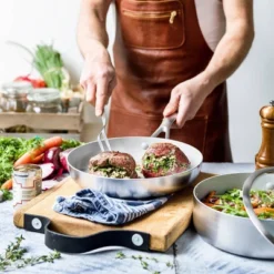 Greenpan Venice Pro Tri-Ply Stainless Steel Ceramic Non Stick 12" Frypan Vibrant Silver -Cookware Specialty Store GUEST d8144181 6c71 4f11 8ba8 7b0191e769e9