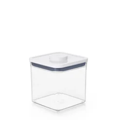 OXO POP 2.8qt Plastic Big Square Airtight Food Storage Container Clear