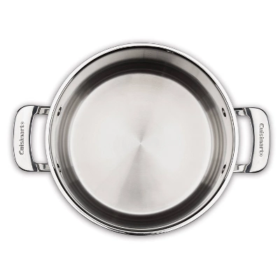 Cuisinart 8qt Stainless Steel Stock Pot With Cover Silver 3 Cuisinart 8qt Stainless Steel Stock Pot With Cover Silver - Image 3