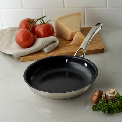 Cuisinart Classic 8" Stainless Steel Non-Stick Skillet-8322-20NS 2 Cuisinart Classic 8" Stainless Steel Non-Stick Skillet-8322-20NS - Image 2