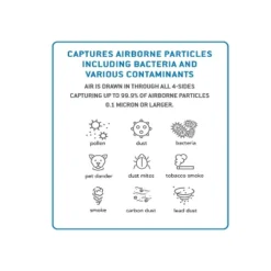 Cuisinart PuRXium H13 HEPA Large Room Freestanding Air Purifier White CAP-1000 30 Cuisinart PuRXium H13 HEPA Large Room Freestanding Air Purifier White CAP-1000 -Cookware Specialty Store GUEST ec0b4f90 9a55 4862 b048 2ce5da651135
