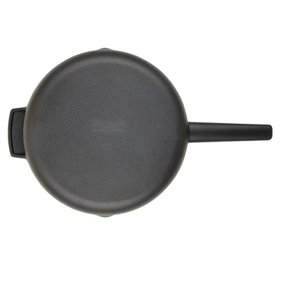 KitchenAid Cast Iron 12" Open Frying Pan Pre-Seasoned 4 KitchenAid Cast Iron 12" Open Frying Pan Pre-Seasoned - Image 4