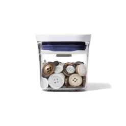 OXO POP 4pk Plastic Mini Square Food Storage Container Set White -Cookware Specialty Store GUEST eda6e181 b159 4b2e 9824 53e4dcb23e65