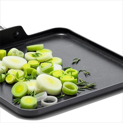 OXO 11" Non-Stick Pro Square Grill Pan Black 4 OXO 11" Non-Stick Pro Square Grill Pan Black - Image 4