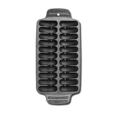 Cast Iron Shrimp Grill Pan - Outset 1 Cast Iron Shrimp Grill Pan - Outset
