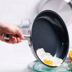 GreenPan Greenwich 12" Stainless Steel Frypan With Lid 6 GreenPan Greenwich 12" Stainless Steel Frypan With Lid -Cookware Specialty Store GUEST f6801e0b 943e 4604 b53b aa64f8ae54f0