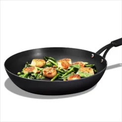 OXO 12" Steel Open Frypan With Silicone Sleeve Black -Cookware Specialty Store GUEST f883aa61 b8d1 4482 8c1f 0c19bf219da1